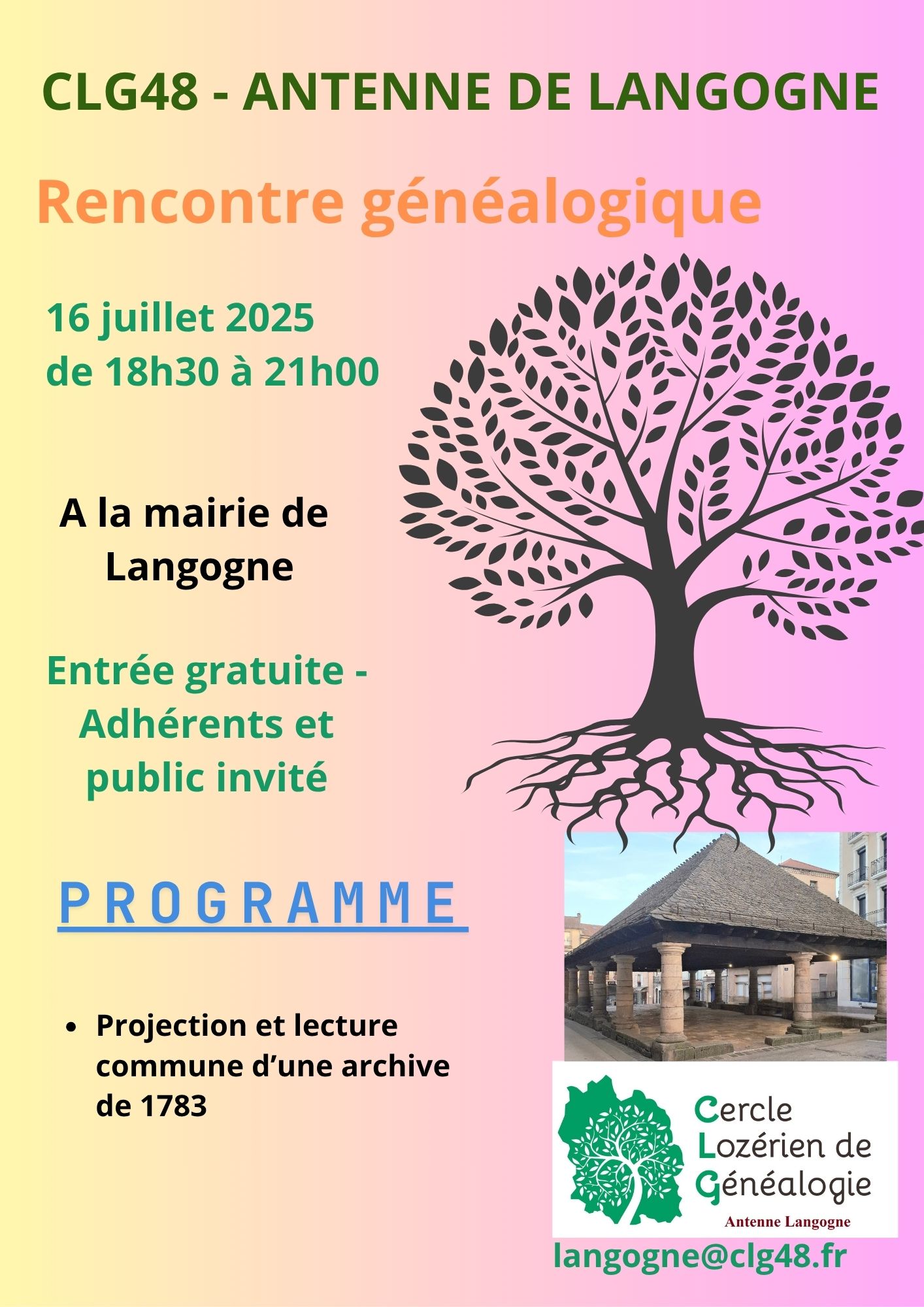 Rencontre Langogne 16 juillet 2025
